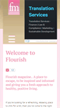 Mobile Screenshot of flourishmagazine.com.au